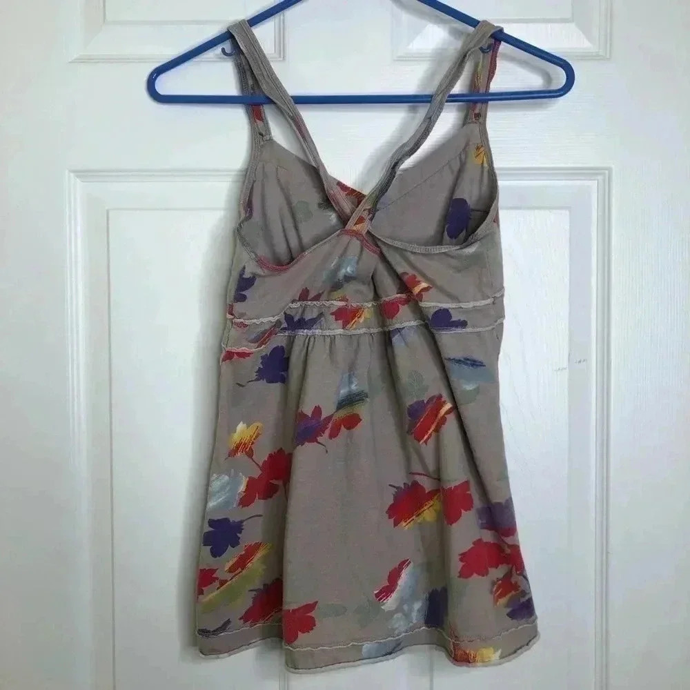 Bluenotes  Floral Tank Top Flowy Size Small - Picture 11 of 16